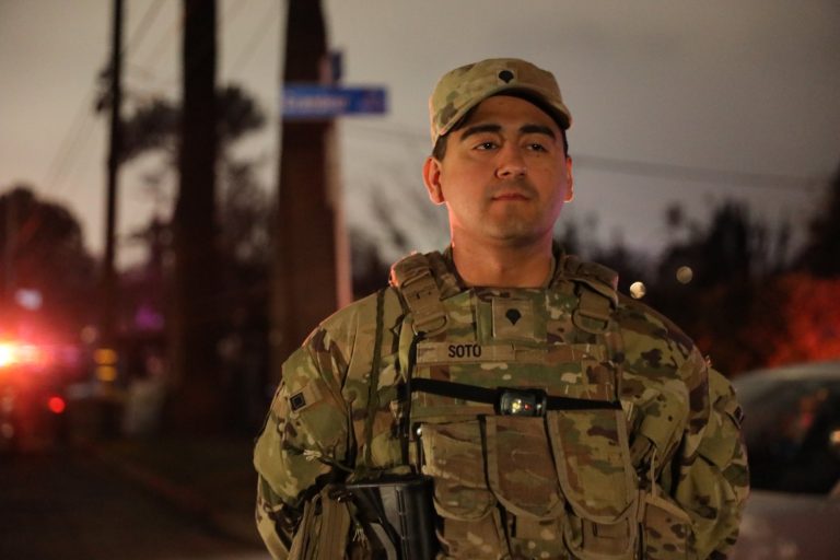 National Guard deployed to protect evacuated LA homes from looting