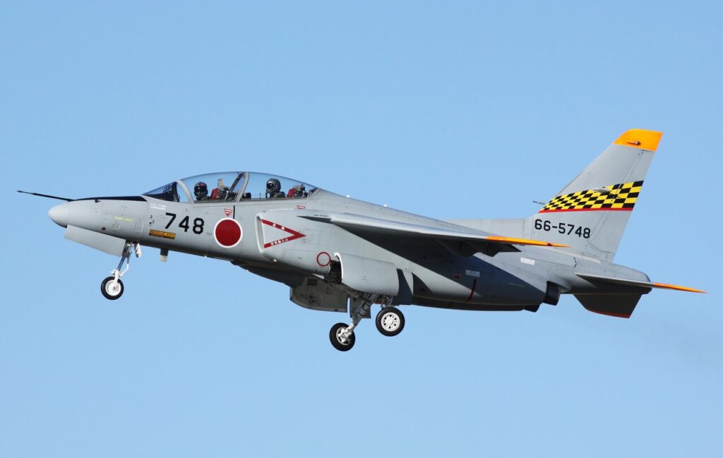 Two Pilots Killed in Japan T-4 Trainer Crash