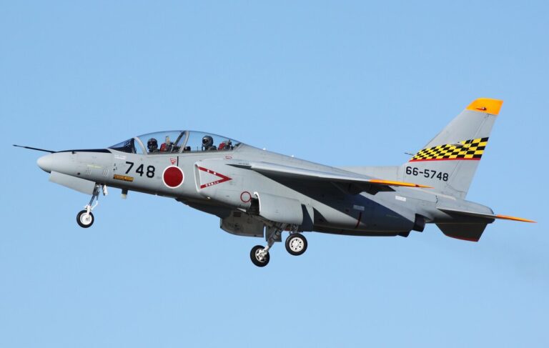 Two Pilots Killed in Japan T-4 Trainer Crash