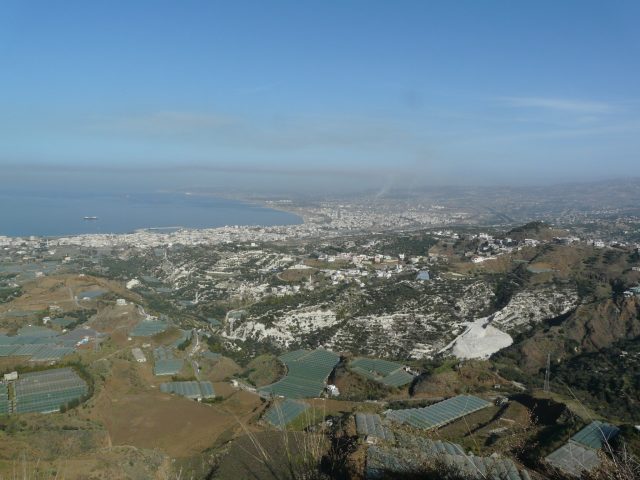 Smoke rises over Baniyas port after Israeli jets strike Hezbollah targets along Syria’s Mediterranean coast.