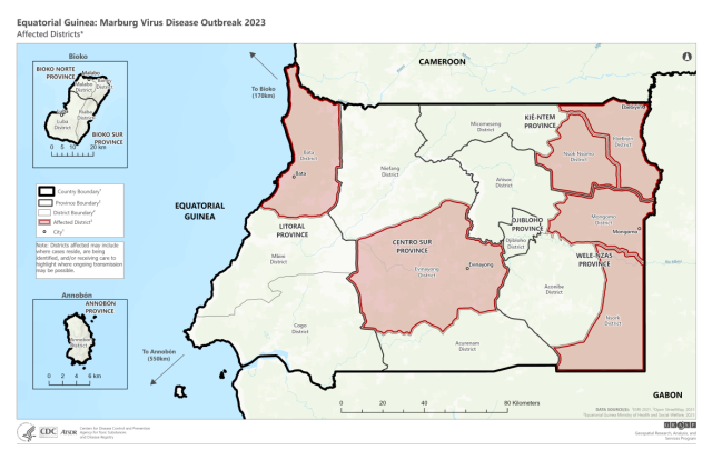 Equatorial Guinea Marburg Virus 2023