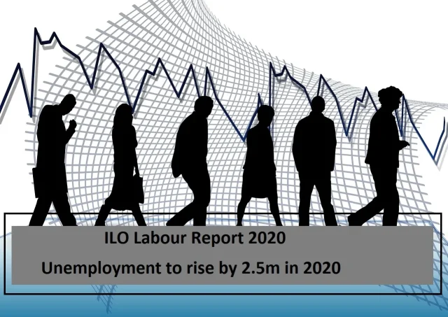 ILO Director-General Guy Ryder speaks at a press conference in Geneva, presenting the World Employment and Social Outlook report.