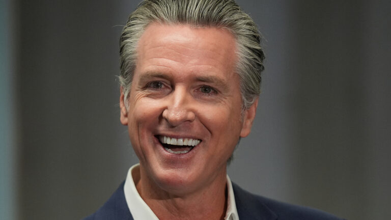 Newsom Backs US Tax on Billionaires, but Not His State’s