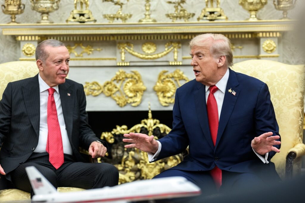 Donald Trump & Recep Tayyip Erdoğan on September 25, 2025 (1)