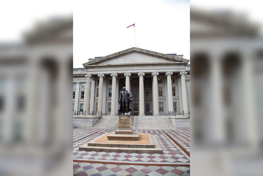U S Treasury Building