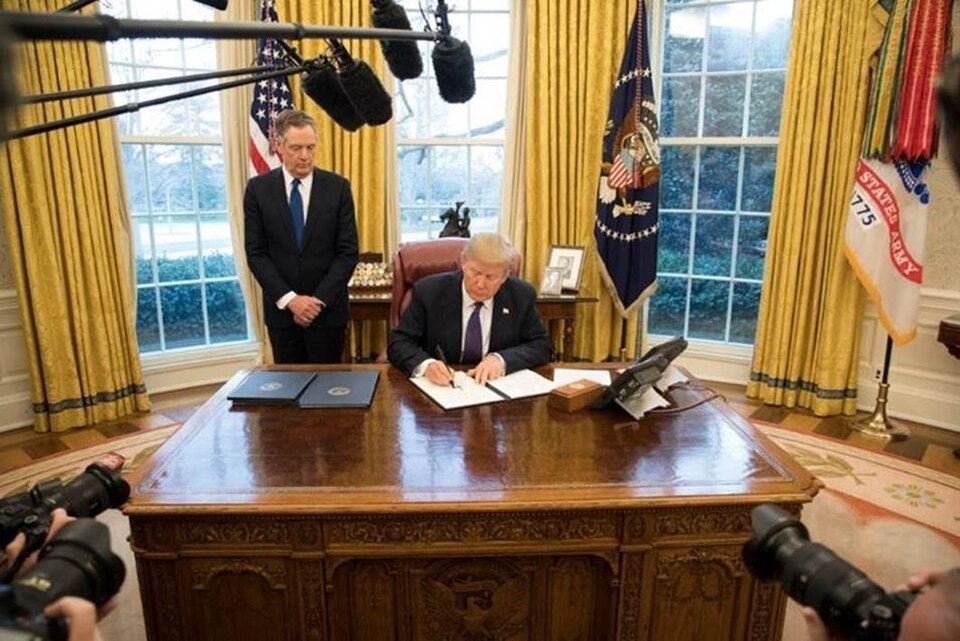 Oval Office Tariff Signing